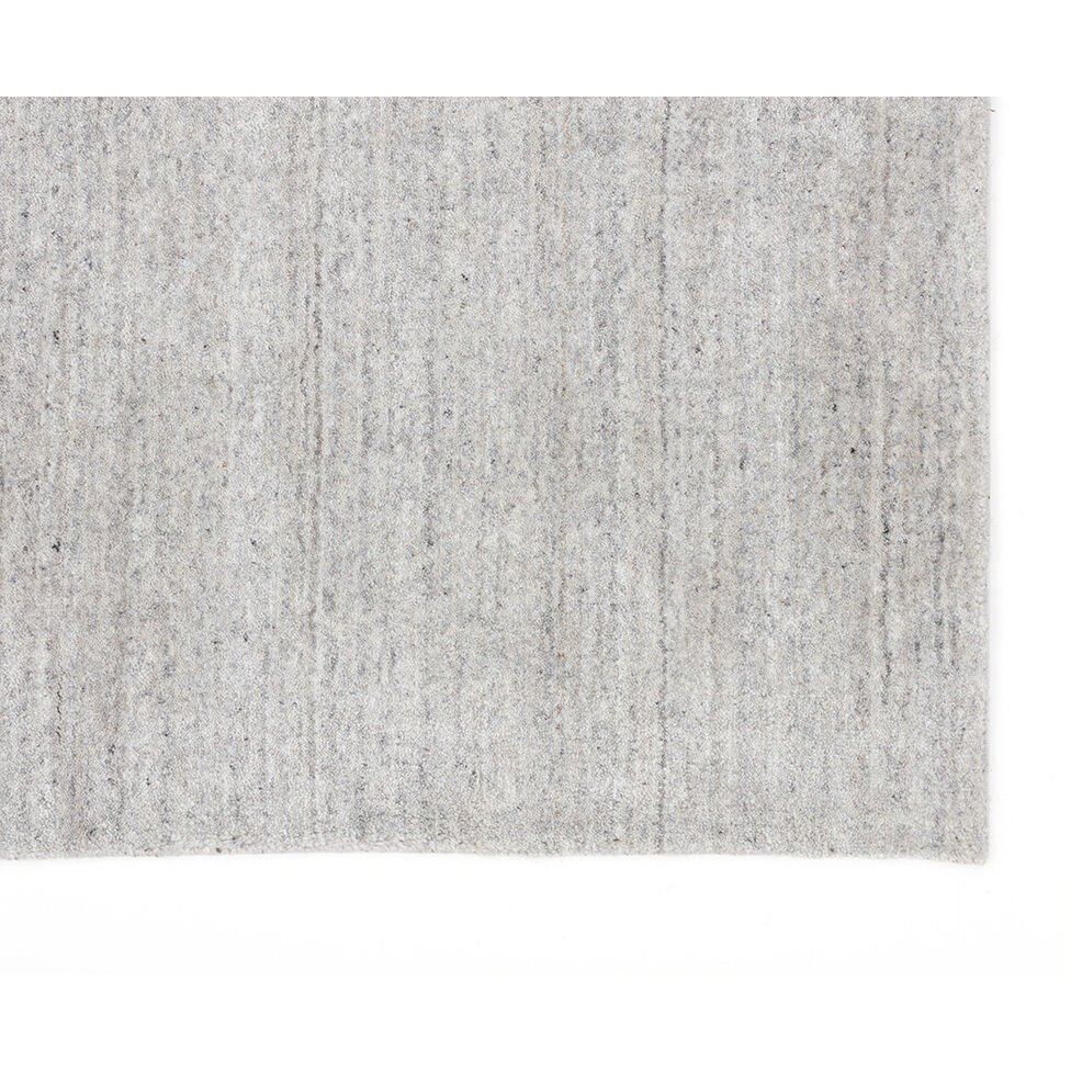 Alaska 120 X 96 inch Grey / Ivory Indoor Hand-Loomed Rug, Hand-Loomed